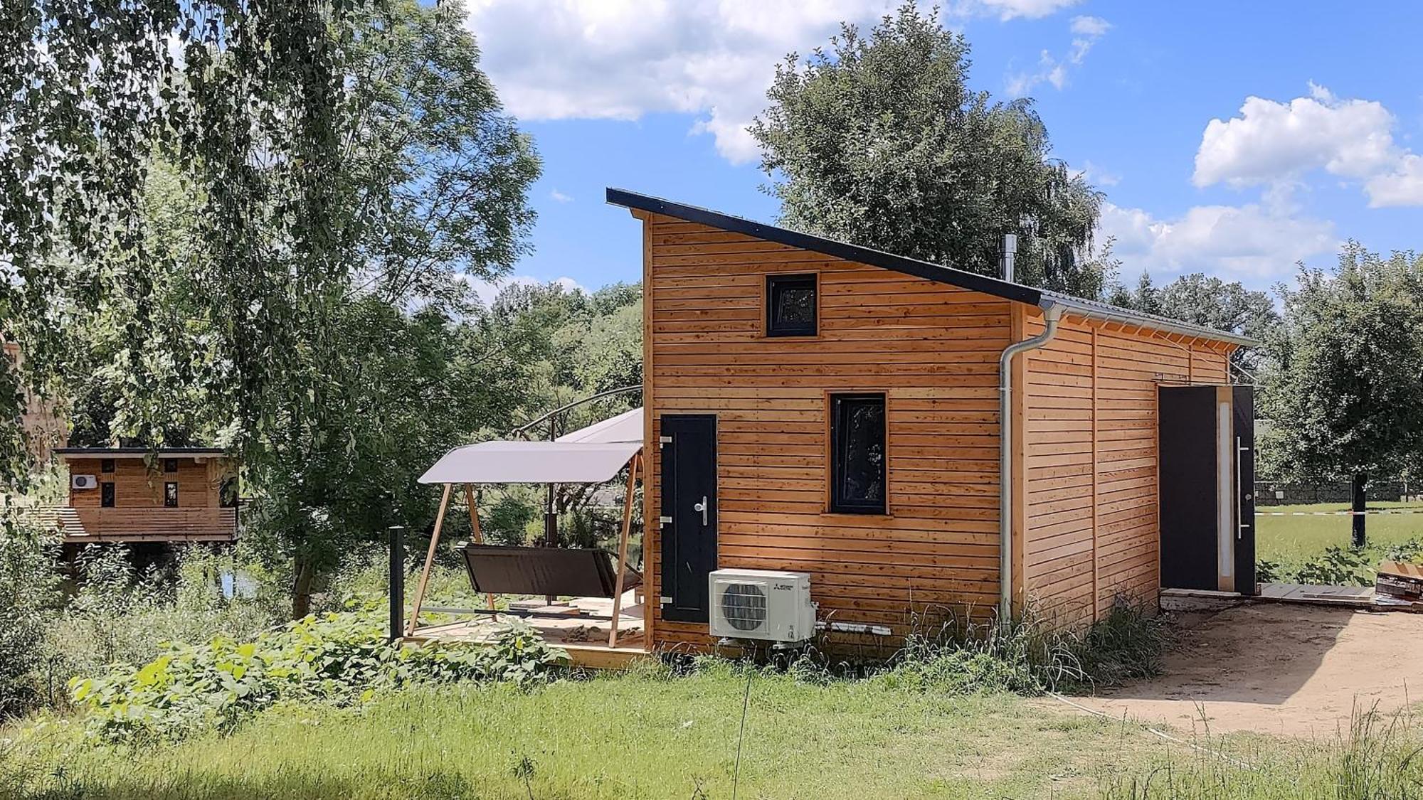Tinyhousebeidresden 3 Fuer 2 - 7 Personen, Naehe Saechsische Schweiz, Dresden, Mit Badeteich Holiday home *